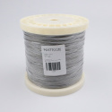 Nylon-coated steel cable - 1mm - Silver