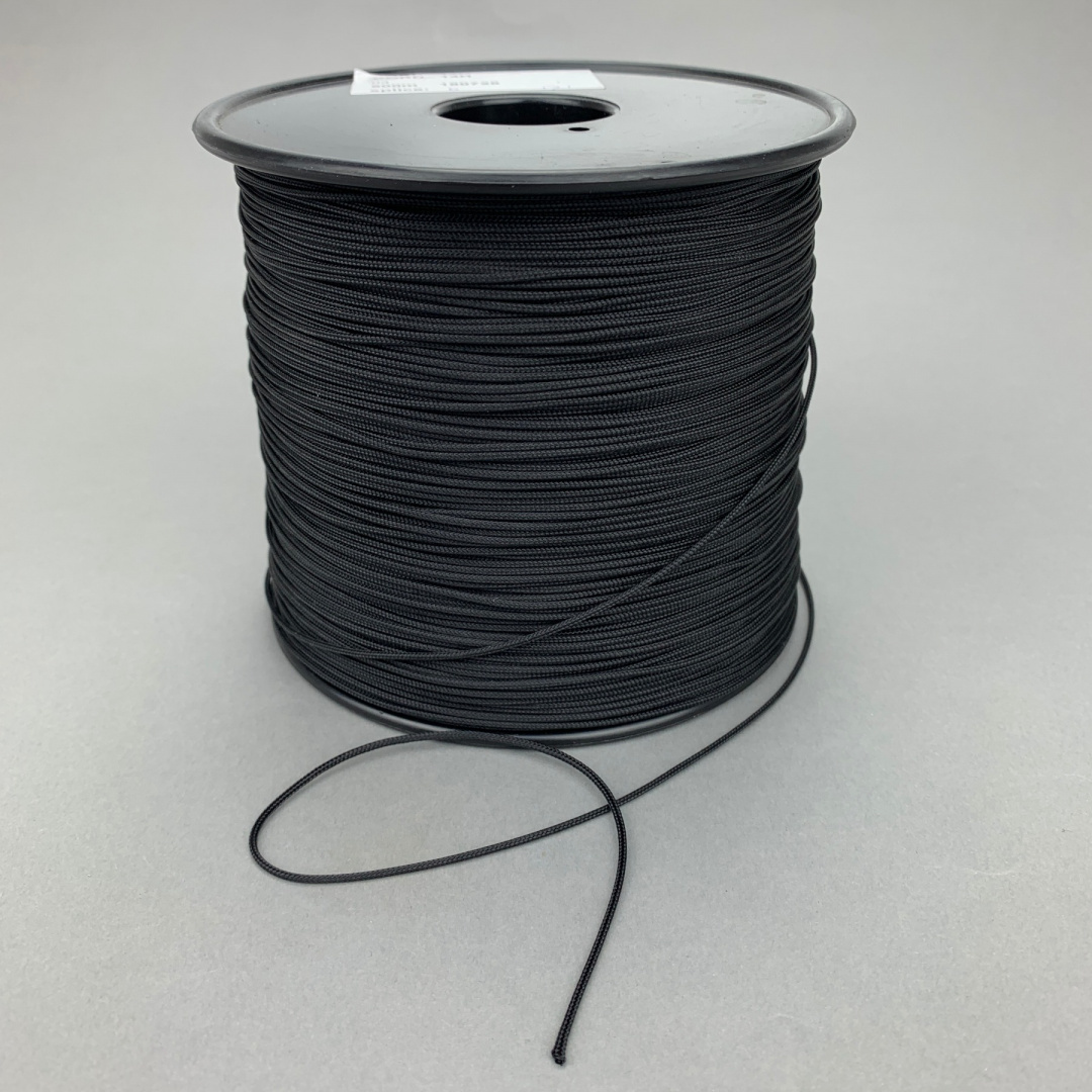 Sznurek 14H03 kolor czarny  - 500 mb